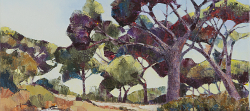 Coastal Pines II | 2016 | Oil on Canvas | 40 x 55 cm